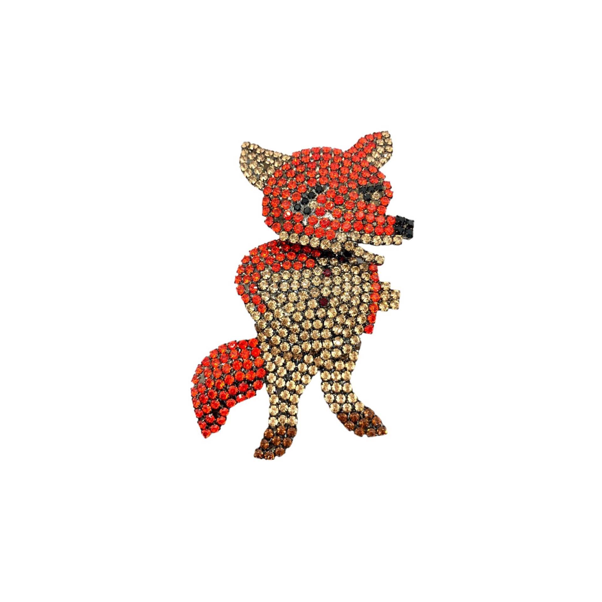 Rotfuchs Brosche/Mr. Baxter Der Clevere Fuchs Anstecknadel Bettina Von Walhof von vonWalhofJewelry