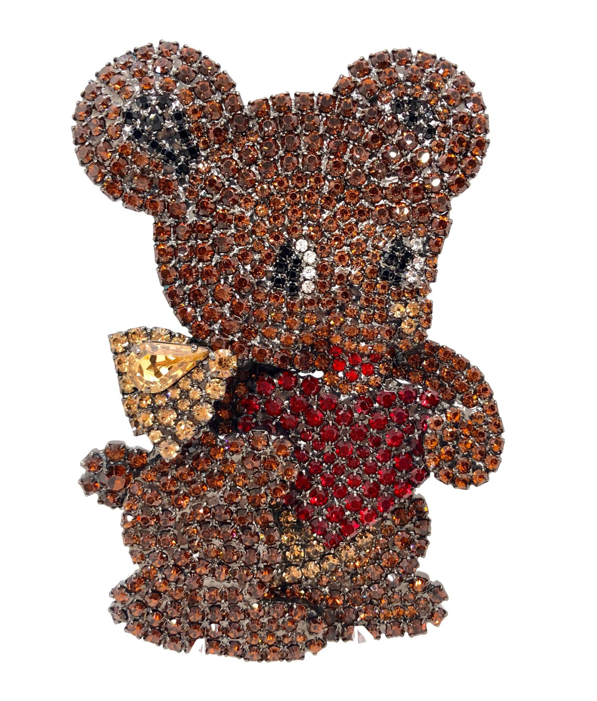 Teddy Bär Brosche - Von Walhof Pin von vonWalhofJewelry