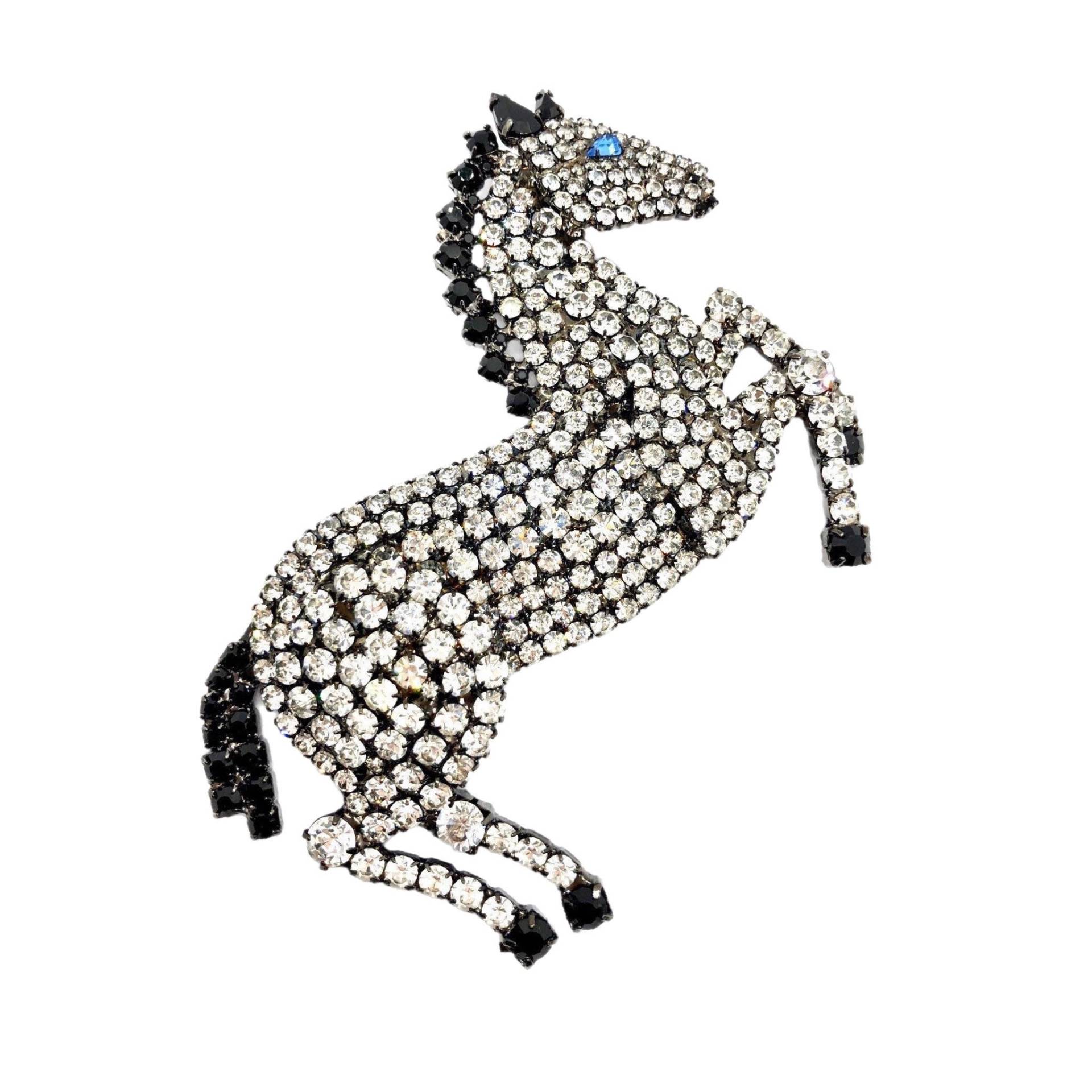 Weißes Pferd Brosche - Signiert Von Walhof von vonWalhofJewelry