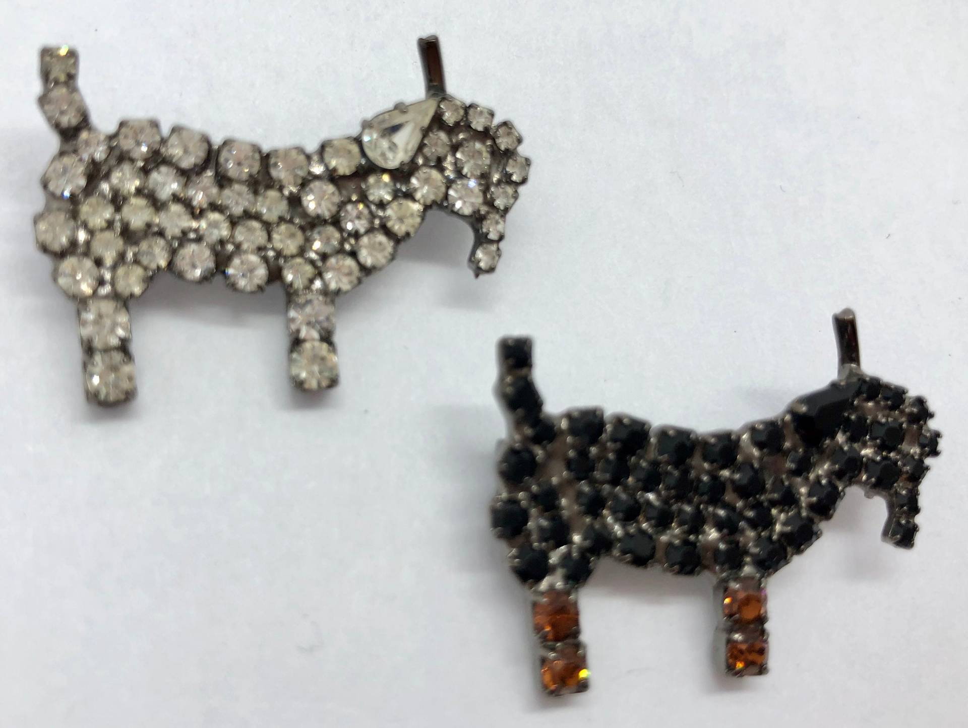 strass Ziege Pin/Von Walhof Schmuck von vonWalhofJewelry