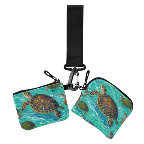 Brown Turtle Damen Münztaschen Kartenhalter Slim Portable Visitenkartenhalter mit Handgelenkschlaufe für Damen 2 Stück, braune Schildkröte, 1 Größe, Druckkunst, Braune Schildkröte, 1 size, Druckkunst Brown Turtle Damen Münztaschen Kartenhalter Slim Portable Visitenkartenhalter mit Handgelenkschlaufe für Damen 2 Stück, braune Schildkröte, 1 Größe, Druckkunst, Braune Schildkröte, 1 size, Druckkunst von voucong
