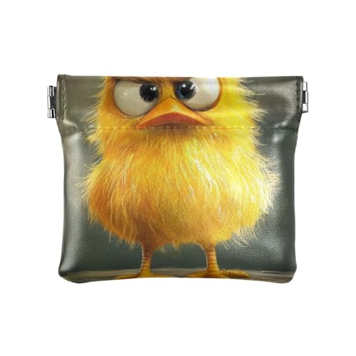 Cartoon Lustige Haustier Huhn Neugierige Frauen Leder Münze Ändern Brieftasche Nützliche Schmuck Veranstalter Für Frauen Damen, cartoon lustig Pet Huhn Neugierig, 1 größe, Drucken, Cartoon lustig von voucong