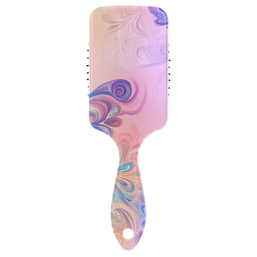 Dreamy Colorful Vivid Butterfly cute brushes for men Designed scalp massage for wet hair with Ergonomic handle cepillo para cabello de mujer von voucong