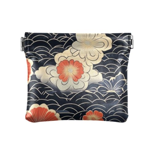 Kleine Geldbörse mit Blumenmuster, Vintage-Muster, PU-Leder, einzigartige Mini-Kartenhalter, Geldbörse für Damen, Blumenwelle, Vintage-Muster, 1 Größe, Druckkunst, Blumenwelle, Vintage-Muster, 1 size Kleine Geldbörse mit Blumenmuster, Vintage-Muster, PU-Leder, einzigartige Mini-Kartenhalter, Geldbörse für Damen, Blumenwelle, Vintage-Muster, 1 Größe, Druckkunst, Blumenwelle, Vintage-Muster, 1 size von voucong