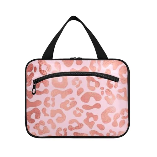 Make-up-Tasche zum Aufhängen, mit Haken, tragbare Designer-Tasche für Herren, für Reisen, Make-up, Toilette, Bolsos para Hombre L, Rosa von voucong