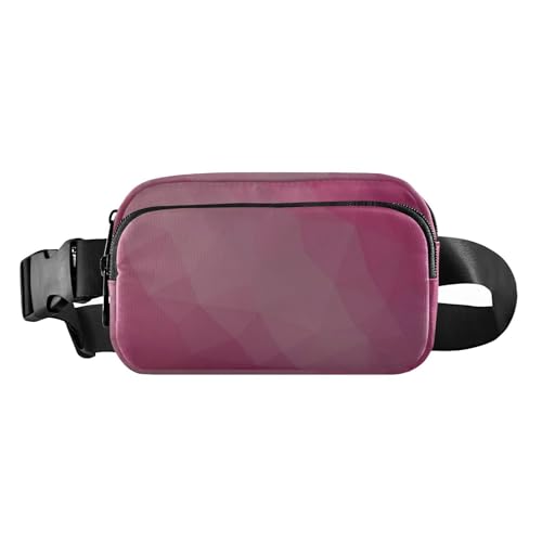 Modische Hüfttasche mit Farbverlauf, für Damen, Herren, Teenager, große Kapazität, Gürteltasche, Reisebrieftasche mit verstellbarem Riemen, für Reisen, Fitnessstudio, Arbeit, Farbverlauf, 1 size von voucong