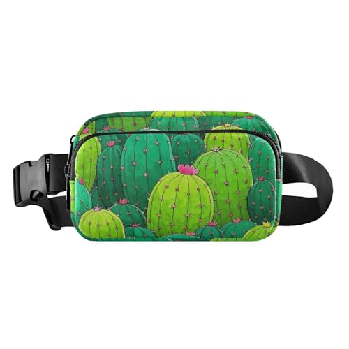 Niedliche Bauchtasche mit Cartoon-Pflanze, Kaktus, für Damen, Herren, Teenager, Mini-Umhängetasche mit verstellbarem Riemen für Einkaufen, Sport, Arbeit, Niedlicher Cartoon-Pflanzenkaktus, 1 size Niedliche Bauchtasche mit Cartoon-Pflanze, Kaktus, für Damen, Herren, Teenager, Mini-Umhängetasche mit verstellbarem Riemen für Einkaufen, Sport, Arbeit, Niedlicher Cartoon-Pflanzenkaktus, 1 size von voucong