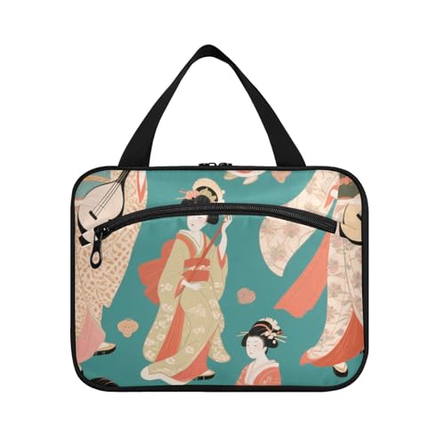 Schöne japanische Goliki-Make-up-Tasche zum Aufhängen, große Reise mit Haken, zusammenklappbare Designer-Tasche für Herren, für Reisende, Reisen, Cartera para maquillaje L von voucong