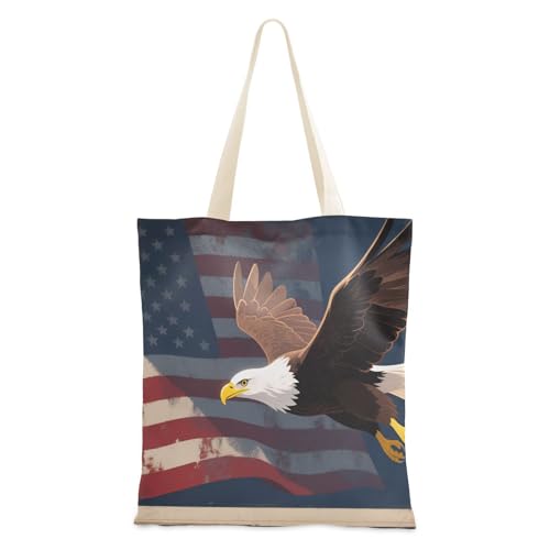 voucong 1 (186) Canvas-Tasche für Damen, mit Taschen und Griffen, wiederverwendbare Canvas-Tragetasche, Großpackung von voucong