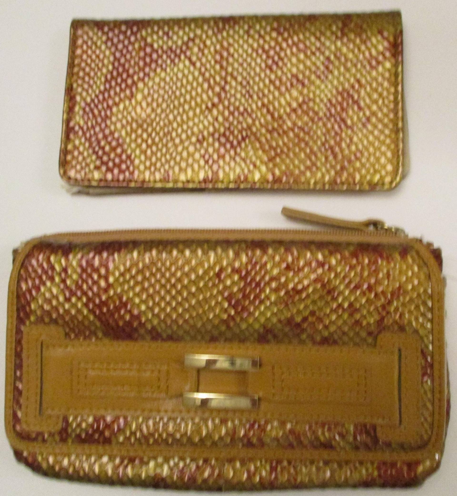 Rolfs Kunstleder Clutch Geldbörse Mit Scheckbuch Cover von vserendipityboutique