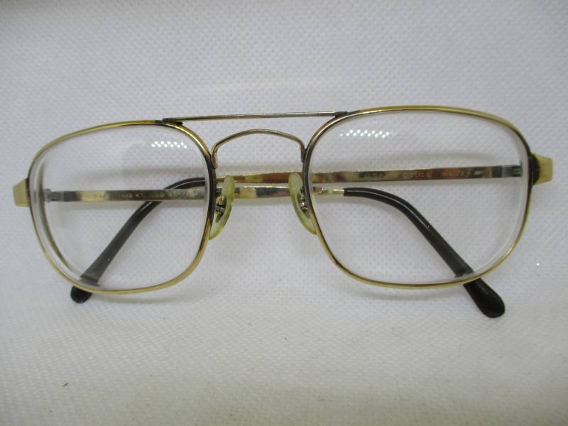 Vintage 12K Gelbgold Gefüllte Fliegerbrille von vserendipityboutique