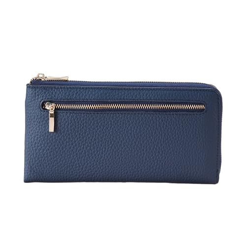 vsilay Damen-Business-Geldbörse, Leder, Lange Geldbörse, Diebstahlsicherung, Bargeld-Geldbörse, Business-Clutch, Handheld-Handy-Geldbörse von vsilay