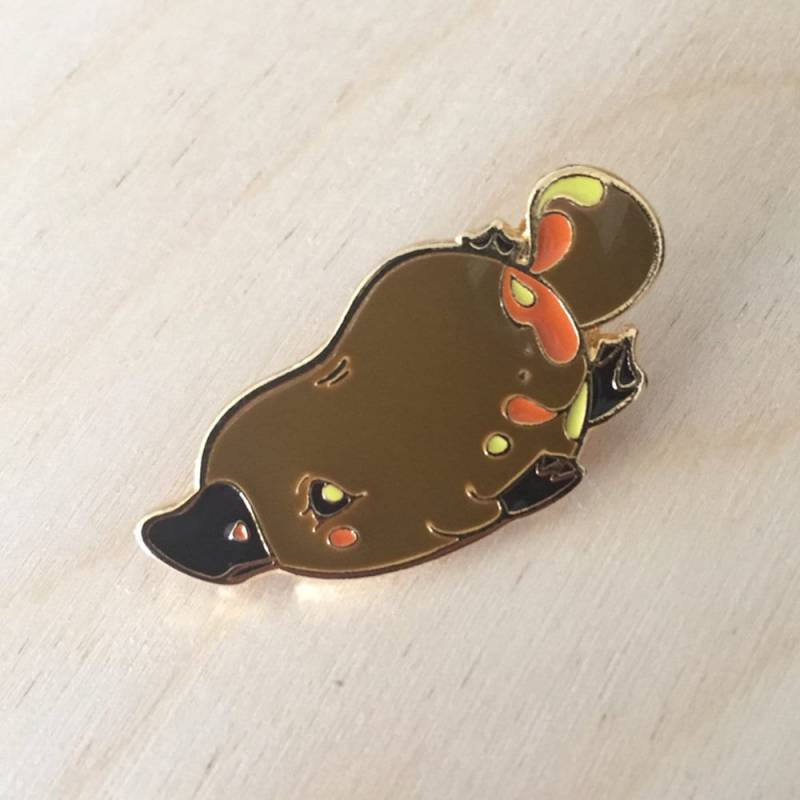 Aquatic - Schnabeltier Emaille Pin Aquatic - Schnabeltier Emaille Pin von vuduberi