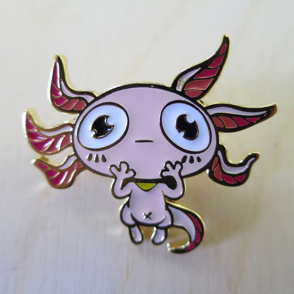 Aquatisch - Axolotl Emaille Pin Aquatisch - Axolotl Emaille Pin von vuduberi