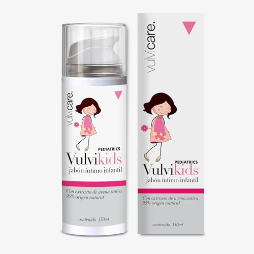 VulviKids – Intimwaschlotion für Kinder – Sanfte Reinigung für die Intimhygiene von Mädchen – Tägliche Pflege – Ohne Parabene und Parfüm VulviKids – Intimwaschlotion für Kinder – Sanfte Reinigung für die Intimhygiene von Mädchen – Tägliche Pflege – Ohne Parabene und Parfüm von vulvicare.