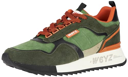 W6yz Herren Bob M. Oxford-Schuh, Military Green, 42 EU von w6yz