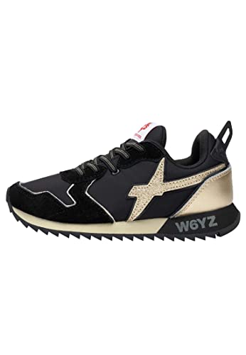 w6yz Mädchen Jet-j. Gymnastikschuh Schwarz 24 EU von w6yz