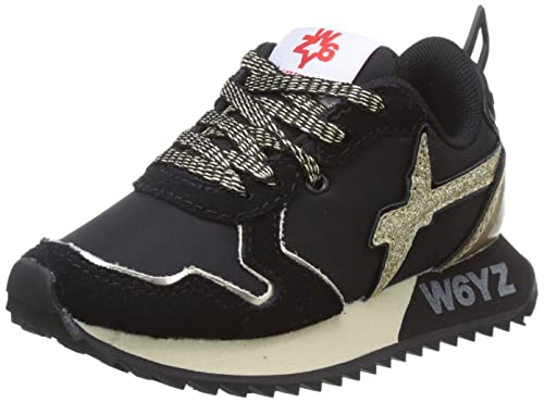 w6yz Mädchen Jet-j. Gymnastikschuh Schwarz 29 EU von w6yz