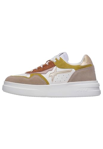 w6yz Damen Xenia W. Oxford-Schuh, beige, 37 EU w6yz Damen Xenia W. Oxford-Schuh, beige, 37 EU von w6yz