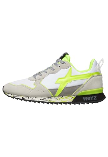 w6yz Jet-M.-Sneakers aus technischem Gewebe und Veloursleder-Grau, grau 43 von w6yz