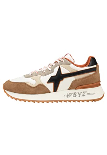 w6yz Yak-M.-Sneaker aus Veloursleder und technischem Gewebe-Braun braun 44 von w6yz