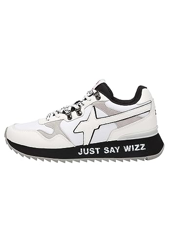 w6yz Yak-M.-Sneakers aus Kunstleder und Nylon-Weiß, weiß 45 von w6yz