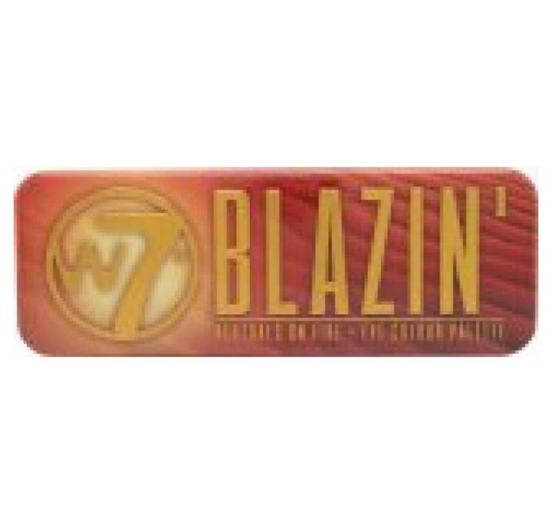 w7 Lidschatten Blazin' Augenfarben-Palette 7g von w7