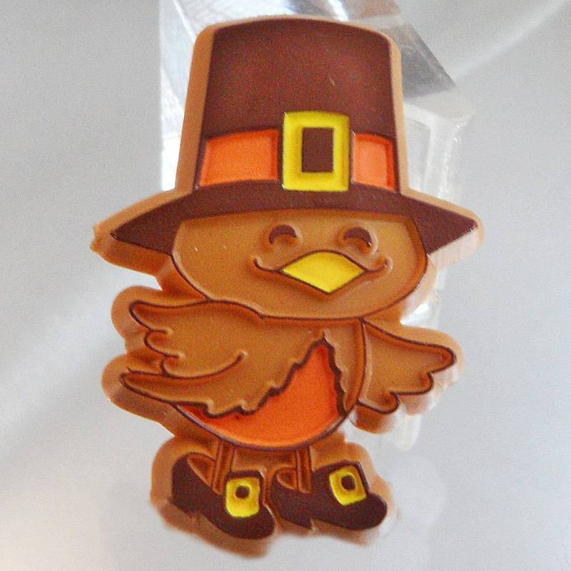 Pilgrim Türkei Brosche. Thanksgiving Pin. Hallmark Waalaa von waalaa