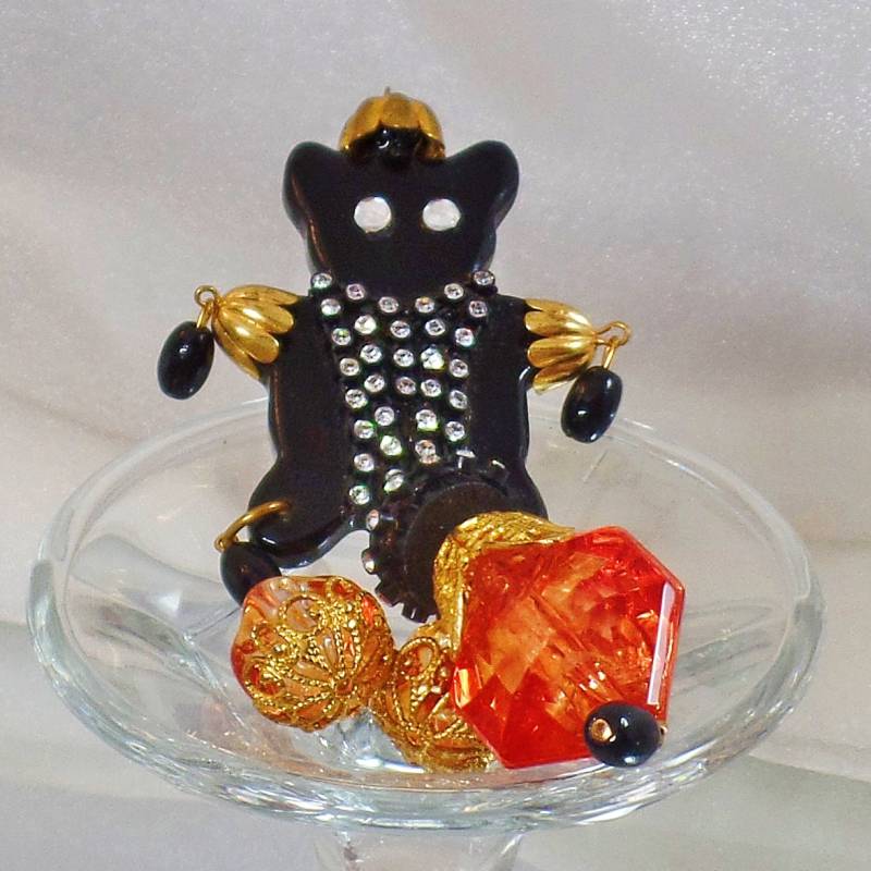 Schwarze Katzenbrosche. Große Vintage Brosche. Peggy Graham Strass-Katze-Brosche. Halloween-Brosche. Schmuck Für Frauen. Waalaa Schwarze Katzenbrosche. Große Vintage Brosche. Peggy Graham Strass-Katze-Brosche. Halloween-Brosche. Schmuck Für Frauen. Waalaa von waalaa