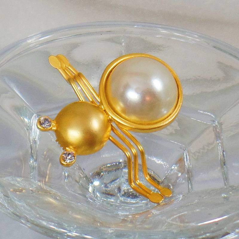 Vintage Brosche. Fehler-Brosche. Ameise Insekten-Brosche. Gruselige Crawly. Fehler-Pin. Schmuck Für Frauen. Broschen Waalaa von waalaa