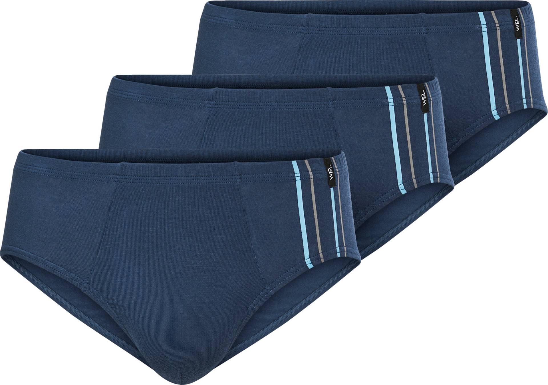 Sieh an! Herren Slip dunkelblau-aqua von wäschepur men