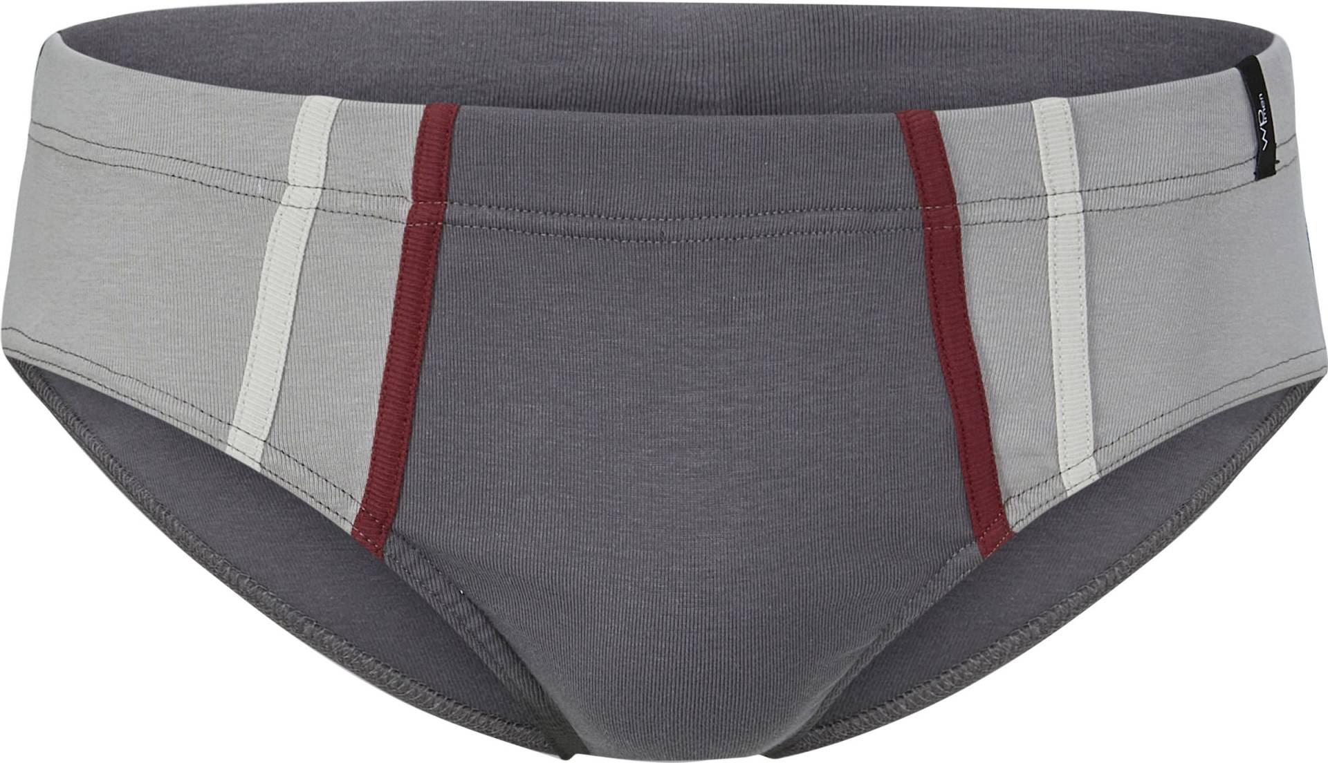 Sieh an! Herren Slip jeansblau + anthrazit + bleu + steingrau von wäschepur men