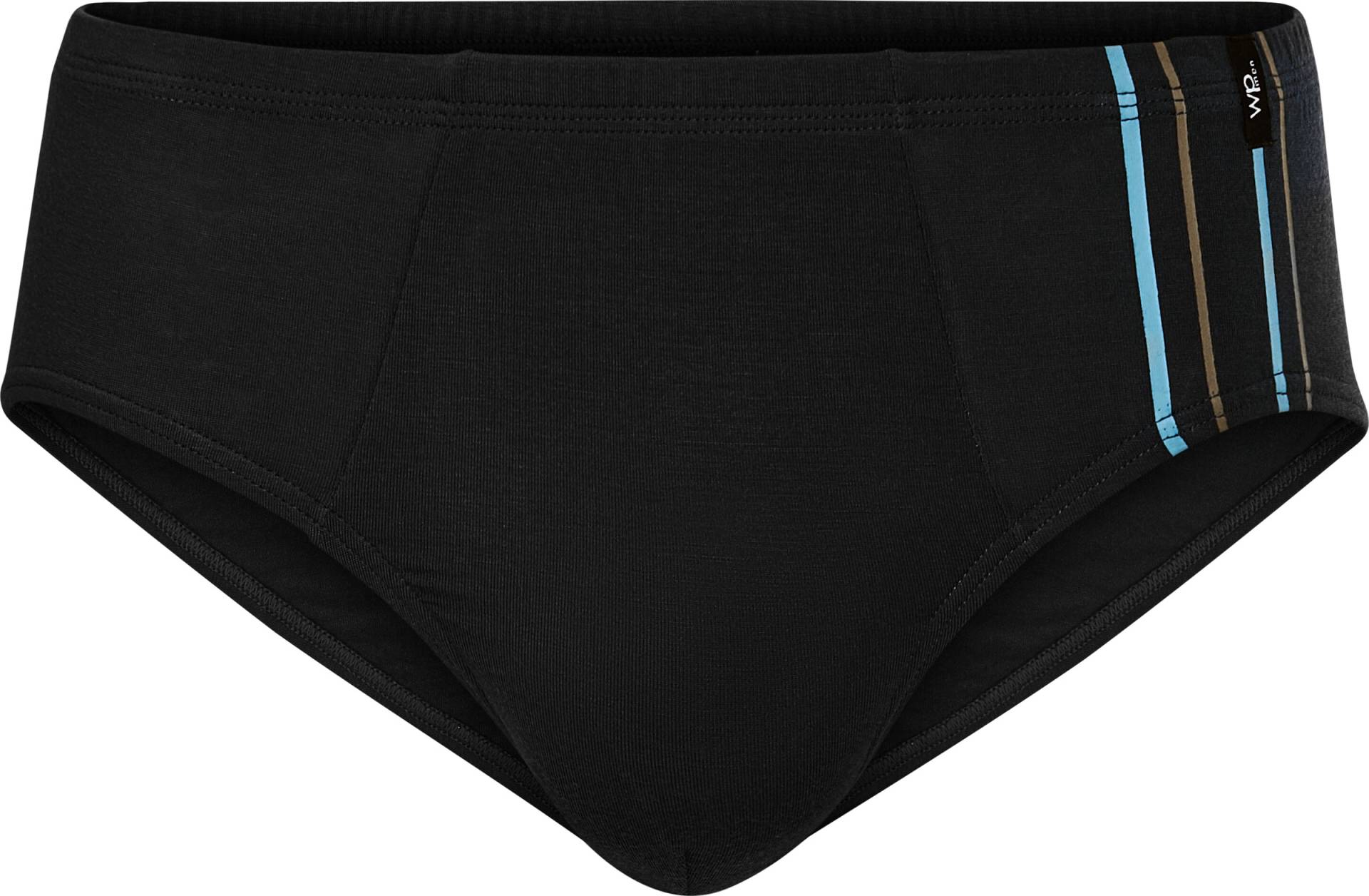 Sieh an! Herren Slip schwarz-aqua von wäschepur men