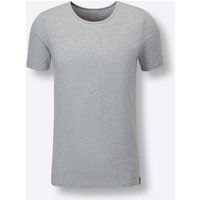 Witt Weiden Herren Shirt mint + grau-meliert von wäschepur men