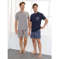 Witt Weiden Herren Shortys marine + grau von wäschepur men