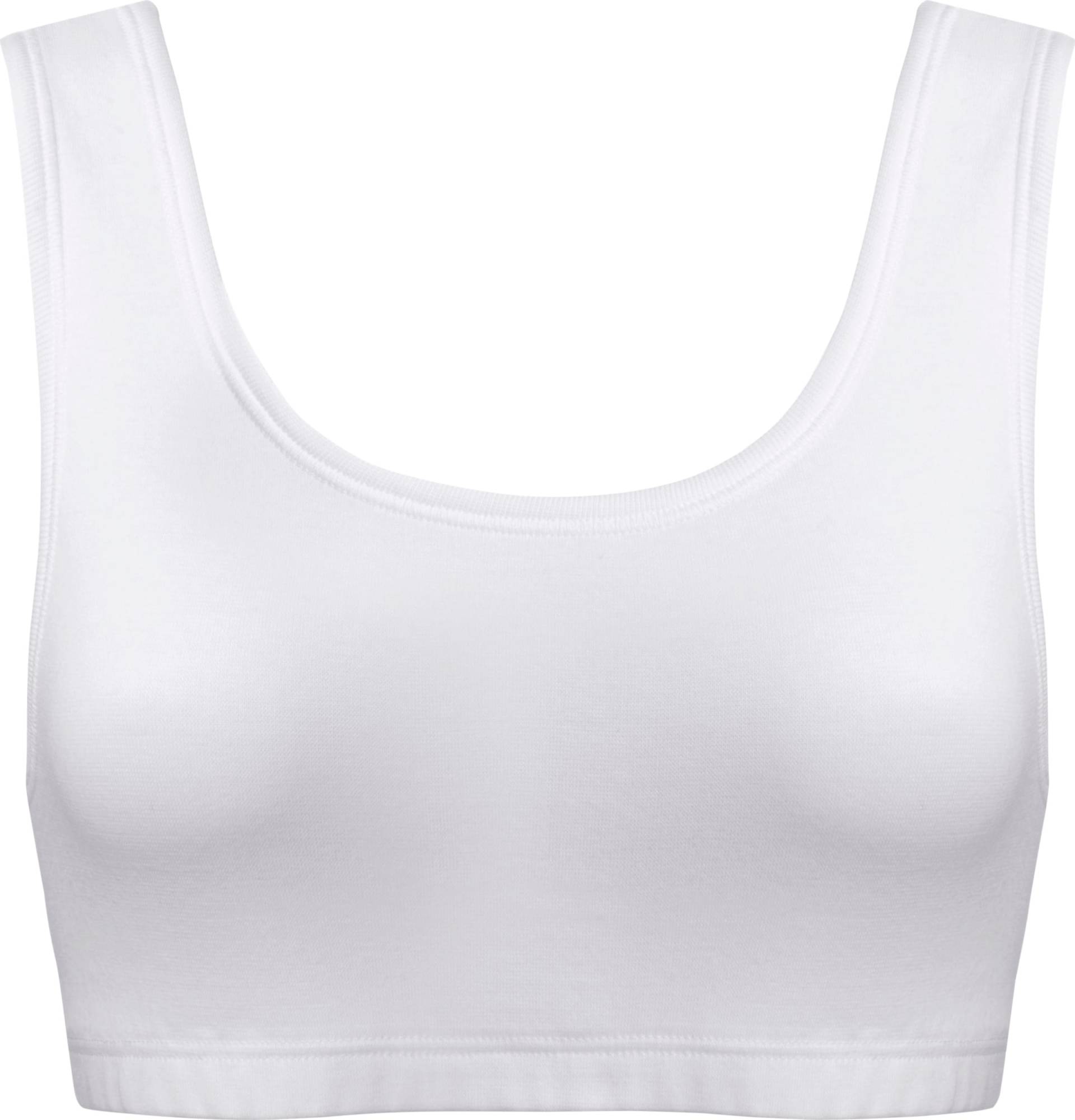 Sieh an! Damen Bustier weiß von wäschepur