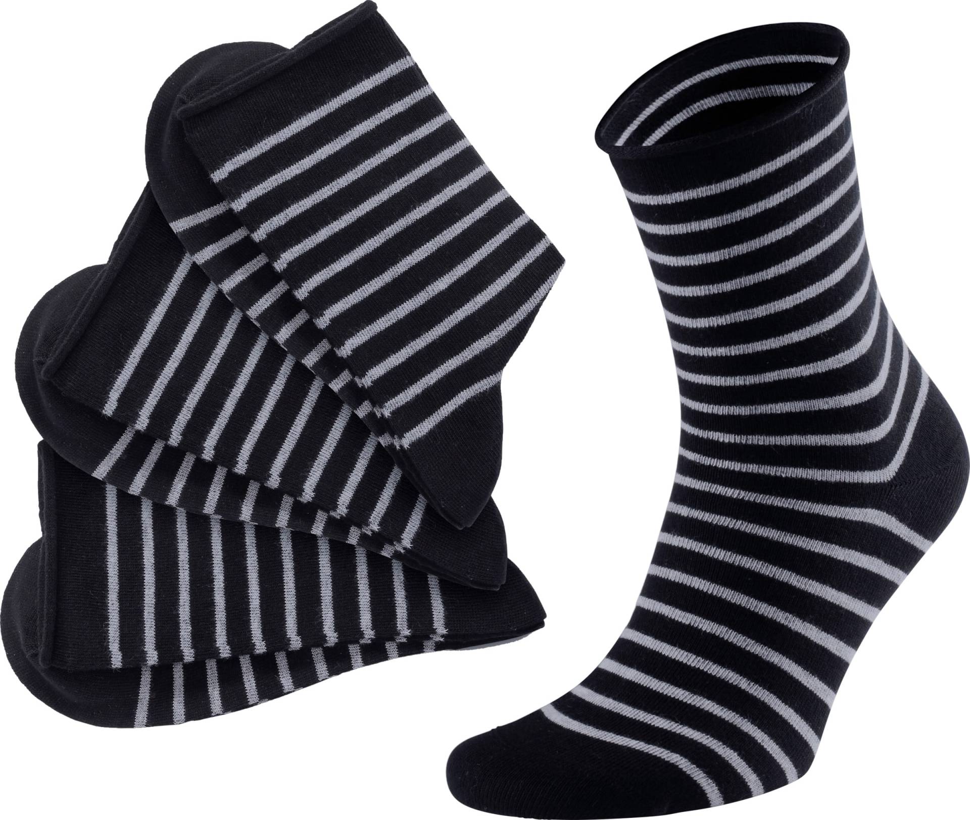 Sieh an! Damen Damen-Socken schwarz von wäschepur