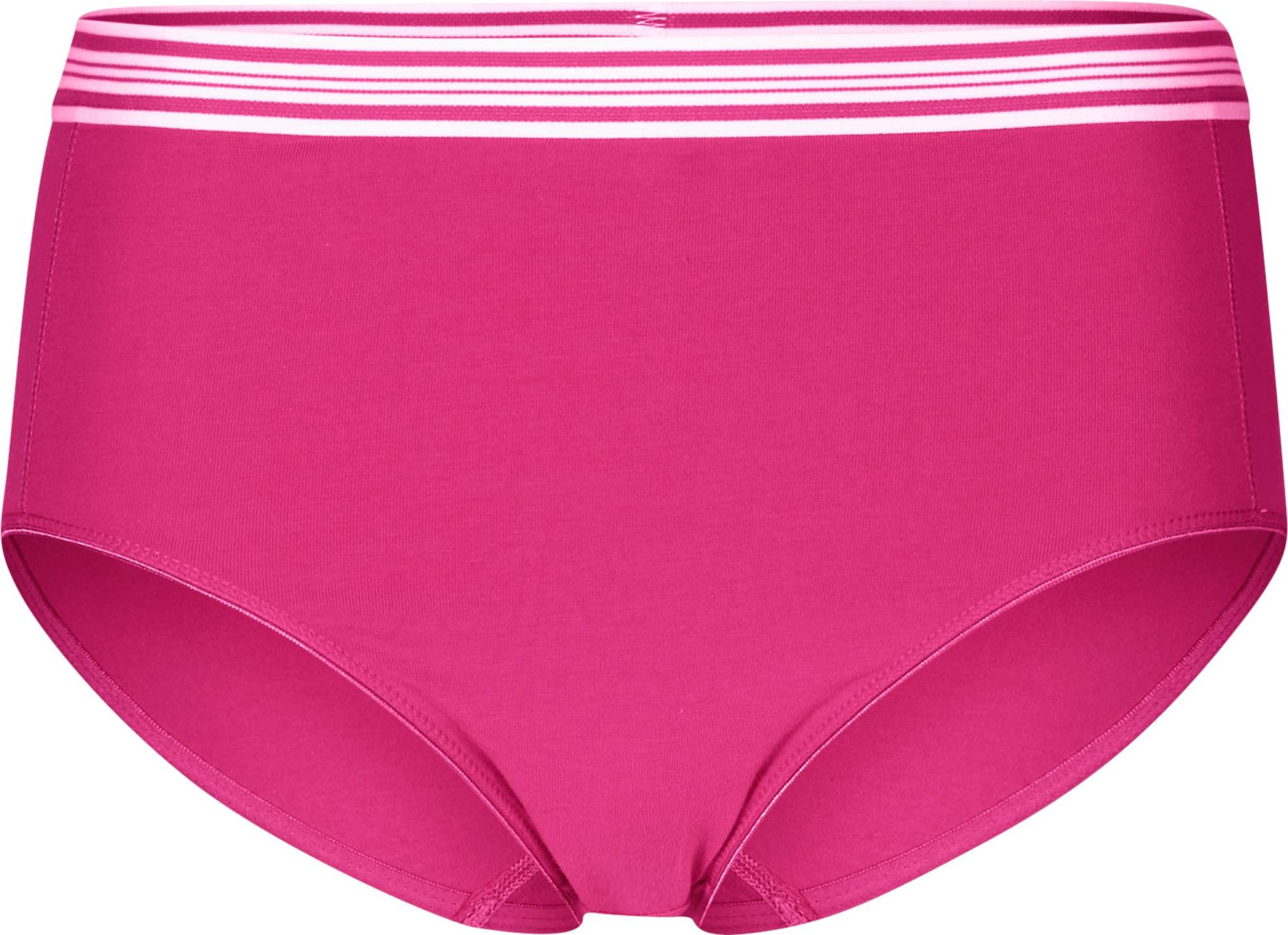 Sieh an! Damen Hüftslip weiß + fuchsia von wäschepur