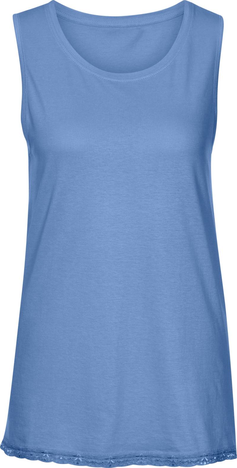 Sieh an! Damen Schlafanzug-Shirt himmelblau von wäschepur