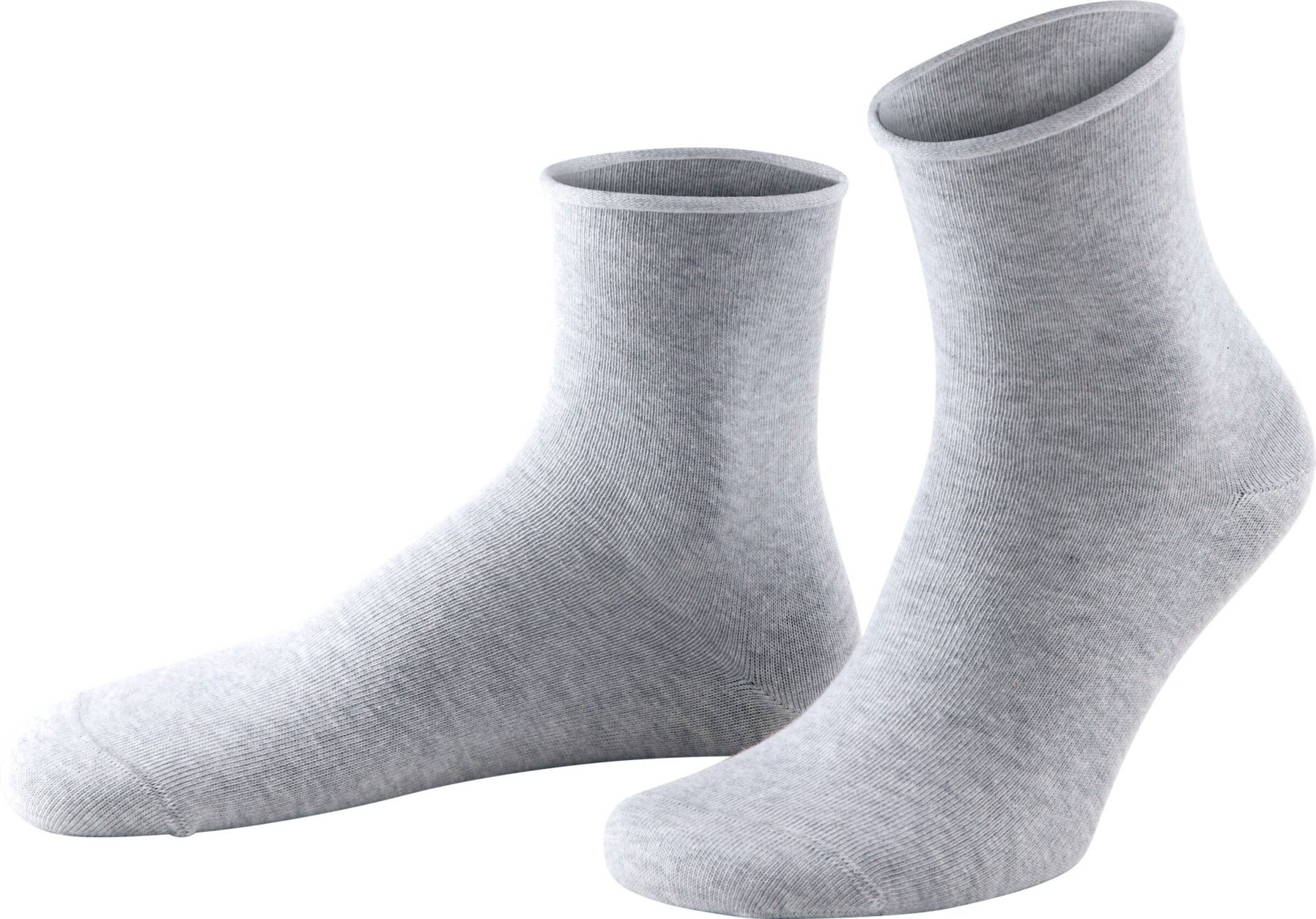 Sieh an! Damen Socken grau-meliert von wäschepur