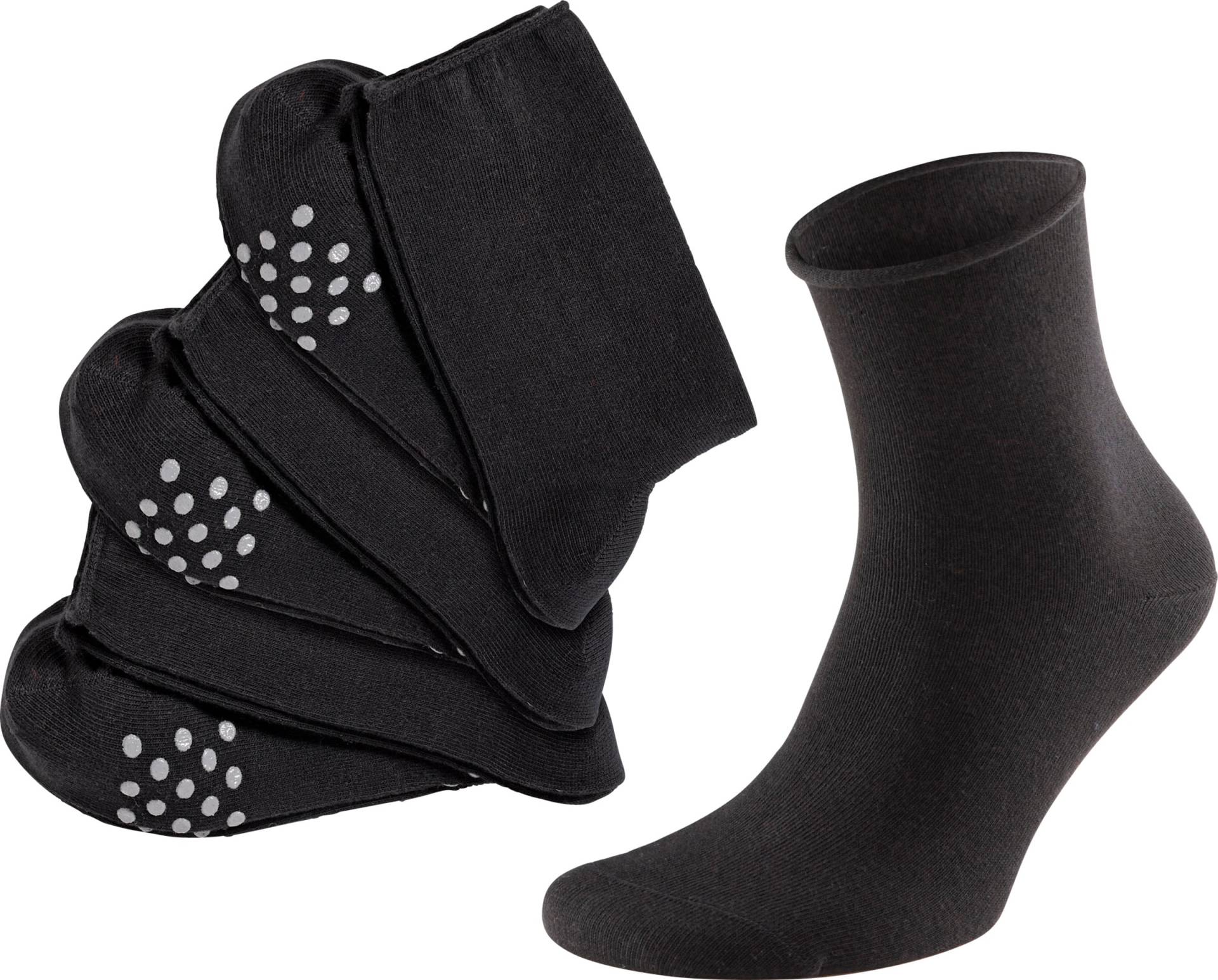 Sieh an! Damen Socken schwarz von wäschepur