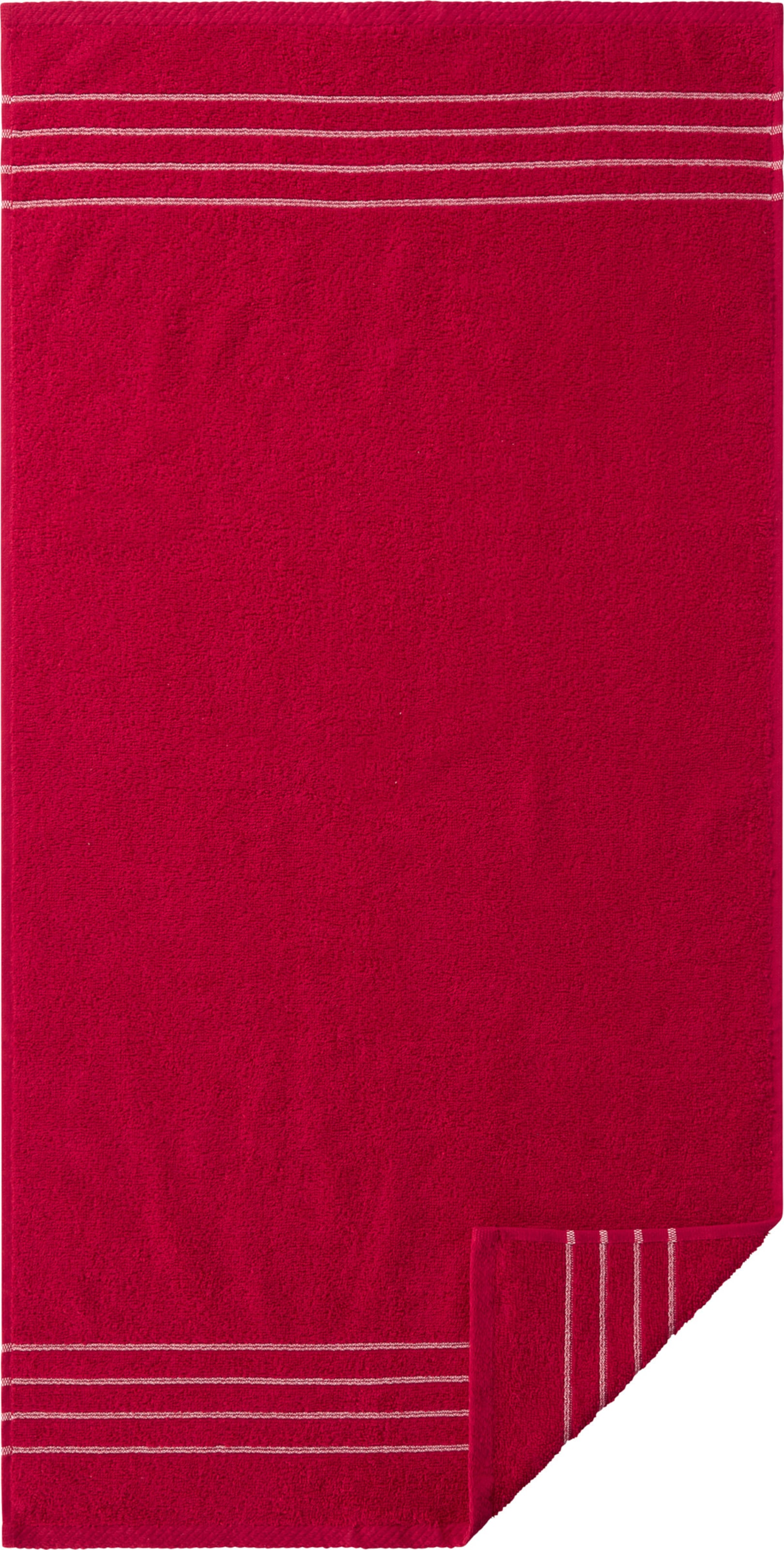 Sieh an!  Handtuch rot von wäschepur