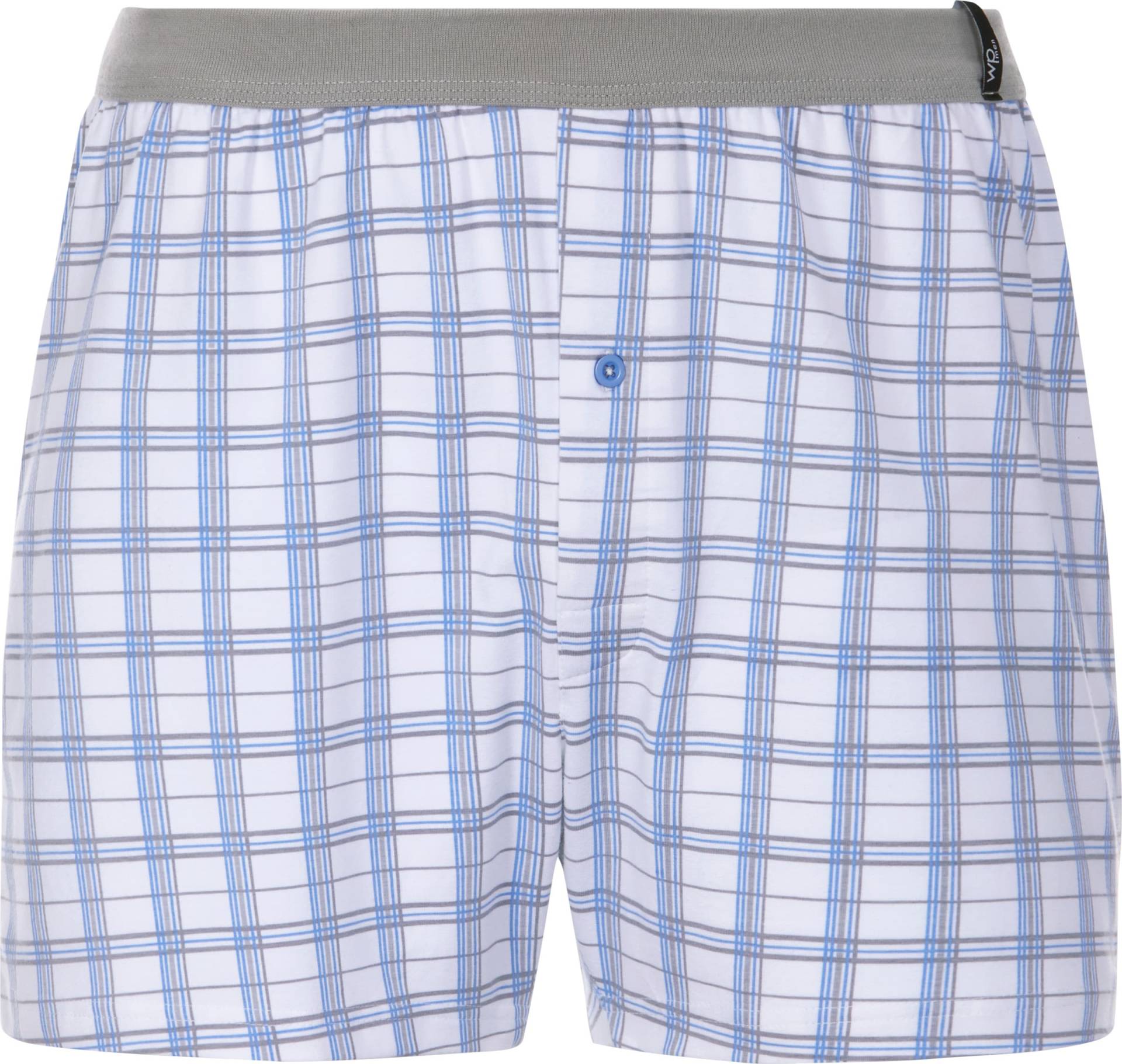 Sieh an! Herren Boxershorts, weiß-kariert von wäschepur men