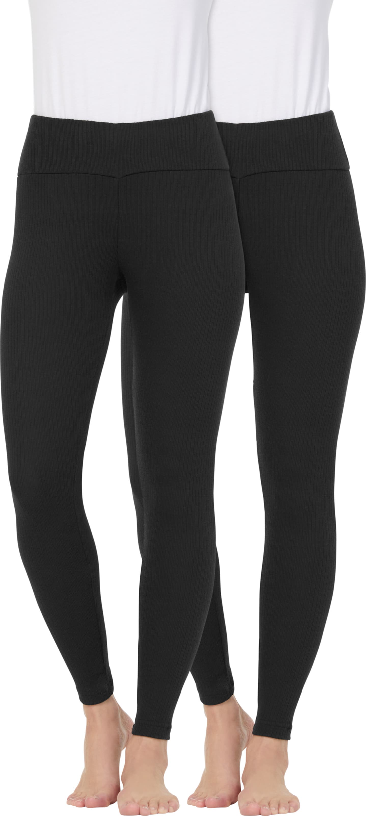 Sieh an! Damen Leggings schwarz von wäschepur