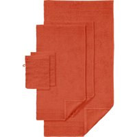 Witt Weiden  4-tlg. Handtuch-Sparset orange von wäschepur