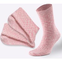 Witt Weiden Damen Damen-Socken rosé-meliert von wäschepur