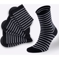 Witt Weiden Damen Damen-Socken schwarz von wäschepur