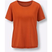 Witt Weiden Damen Schlafanzug-Shirt rostrot von wäschepur
