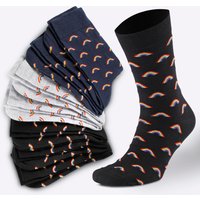 Witt Damen Socken, 2x marine + 2x hellgrau + 3x schwarz von wäschepur