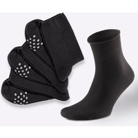 Witt Damen Socken, schwarz von wäschepur